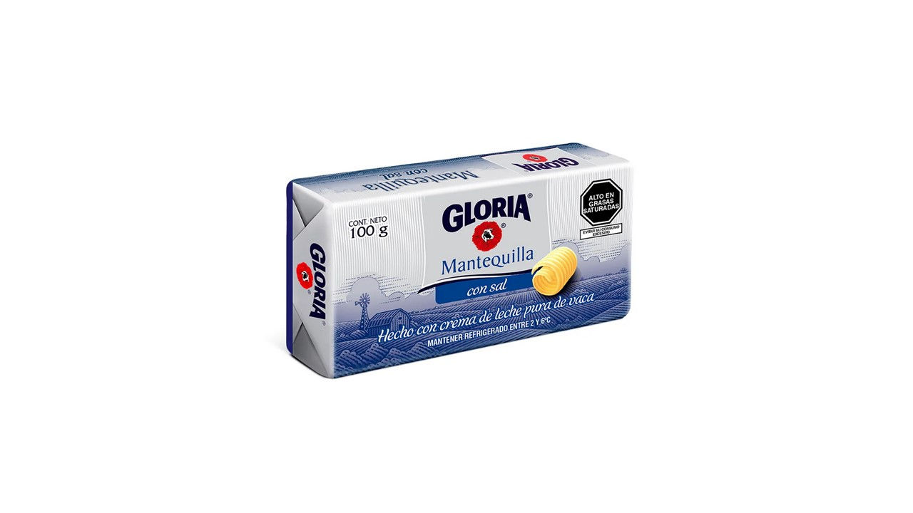 Mantequilla Gloria 390gr.