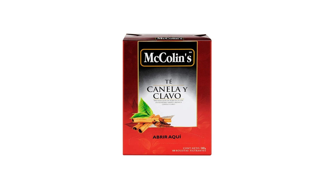 Té Canela y Clavo MC COLIN'S Caja 25un