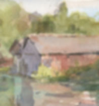 Watercolour by Cambridge Artist David Wood