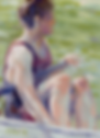 Summer Rower Cambridge art David Wood