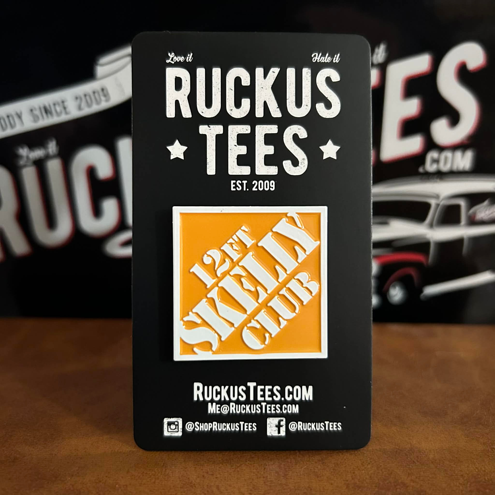 12ft Skelly Club Enamel Pin