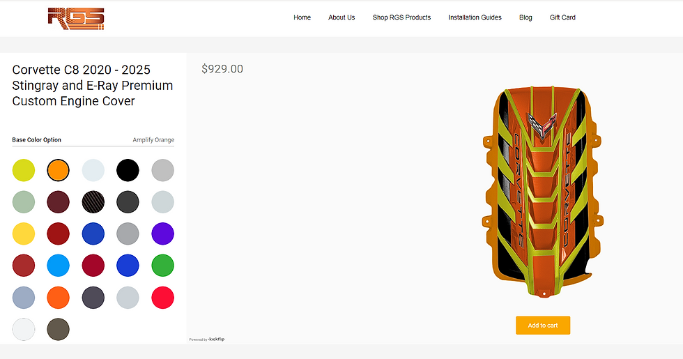 RGS Visualizer: Design Your Product in Real Time