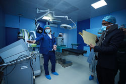 Inspection at OT Room