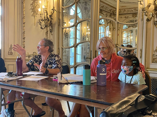 Doug Claybourne (Producer & 1st AD), Laura Napier (Writer & Director), Marea Claybourne-Napier (Co-Creator)- Photo by Clare-Hope Ashitey