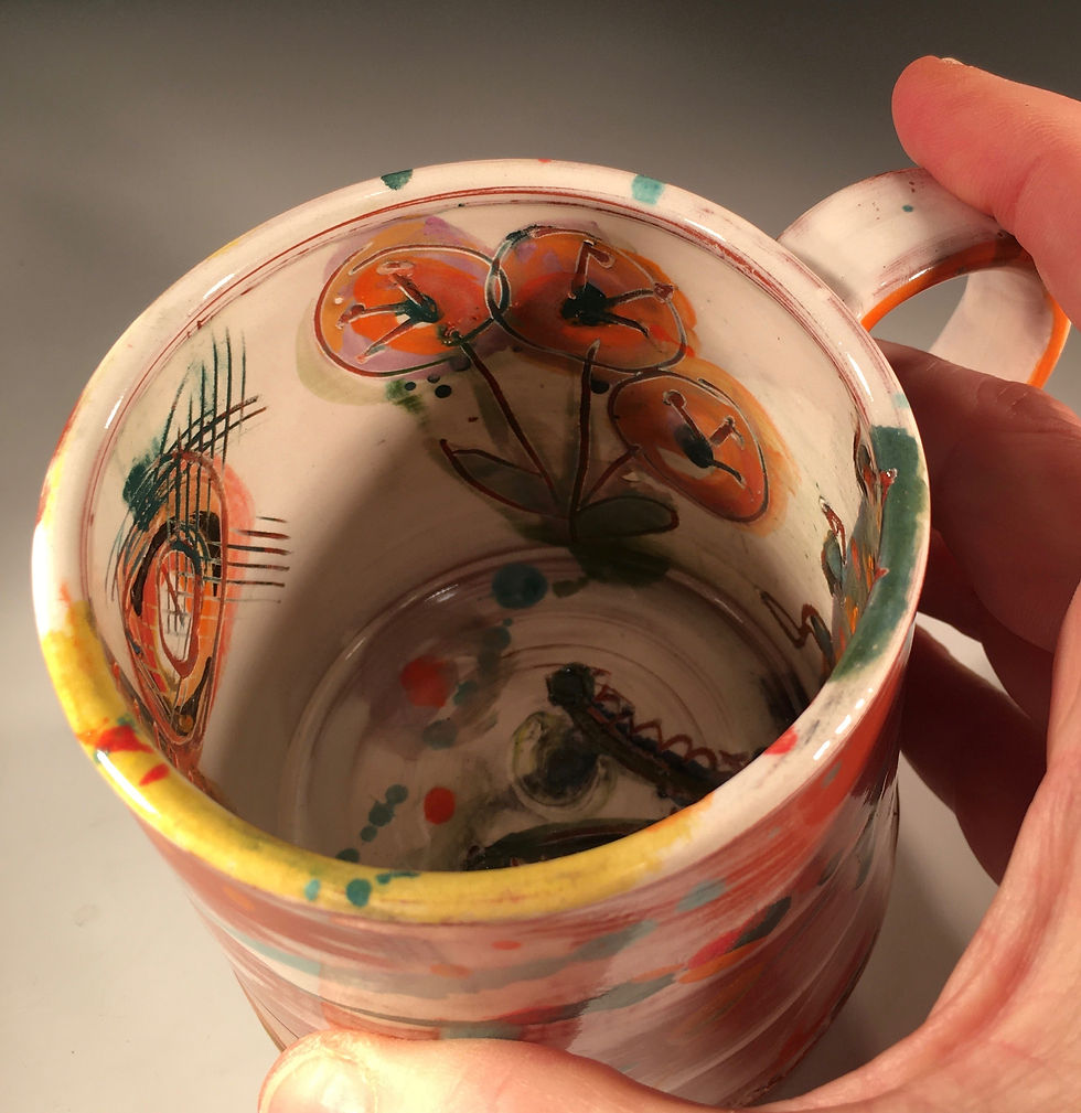 Thumbnail: Black Eyed Susan Mug (Doodle Series)