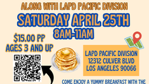 Pacific Area Boosters Pancake Breakfast - Saturday 4/25!