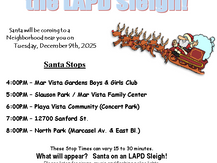 Santa Sleigh, December 9th