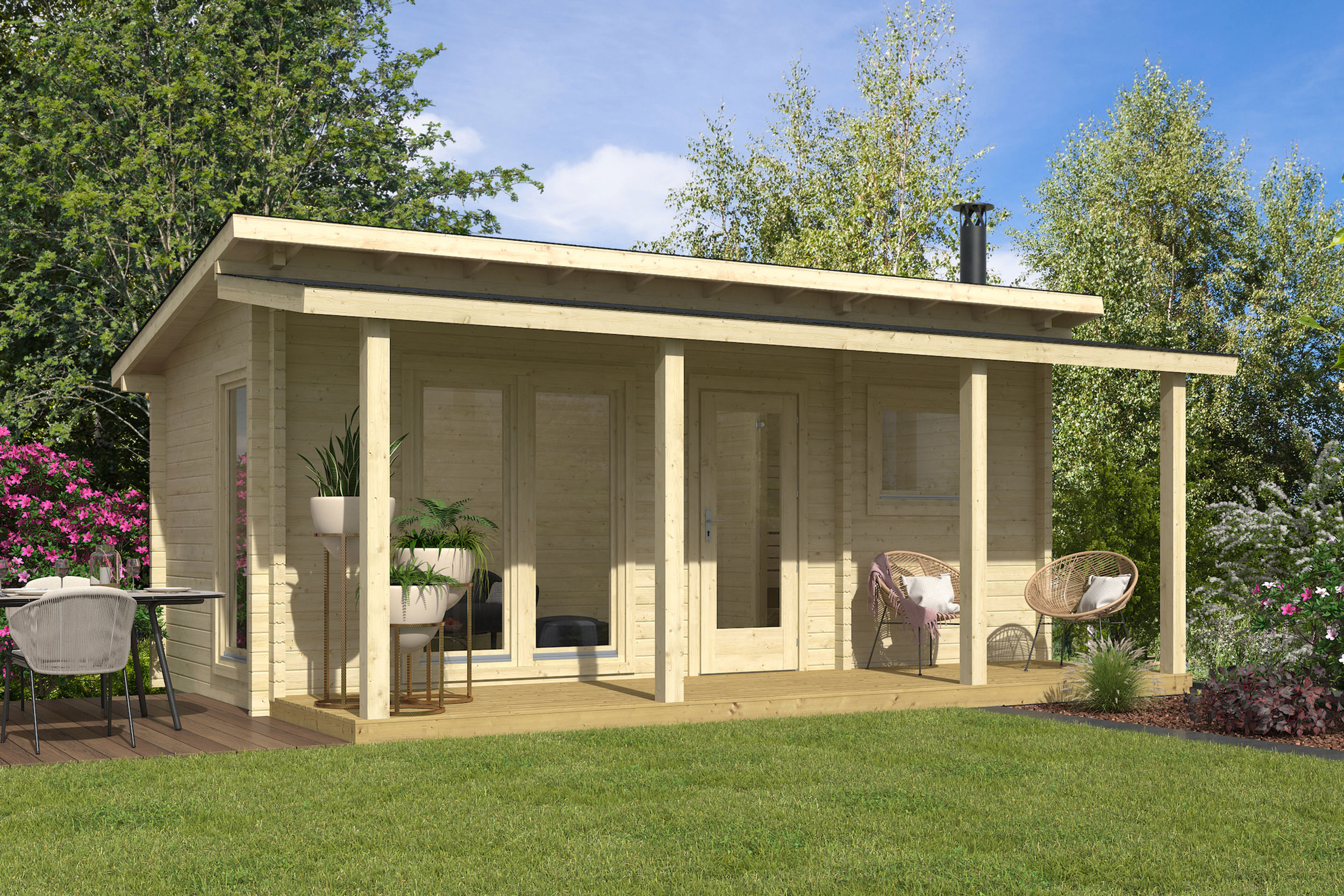 Levi Sauna House (6.2m x 2.8m)