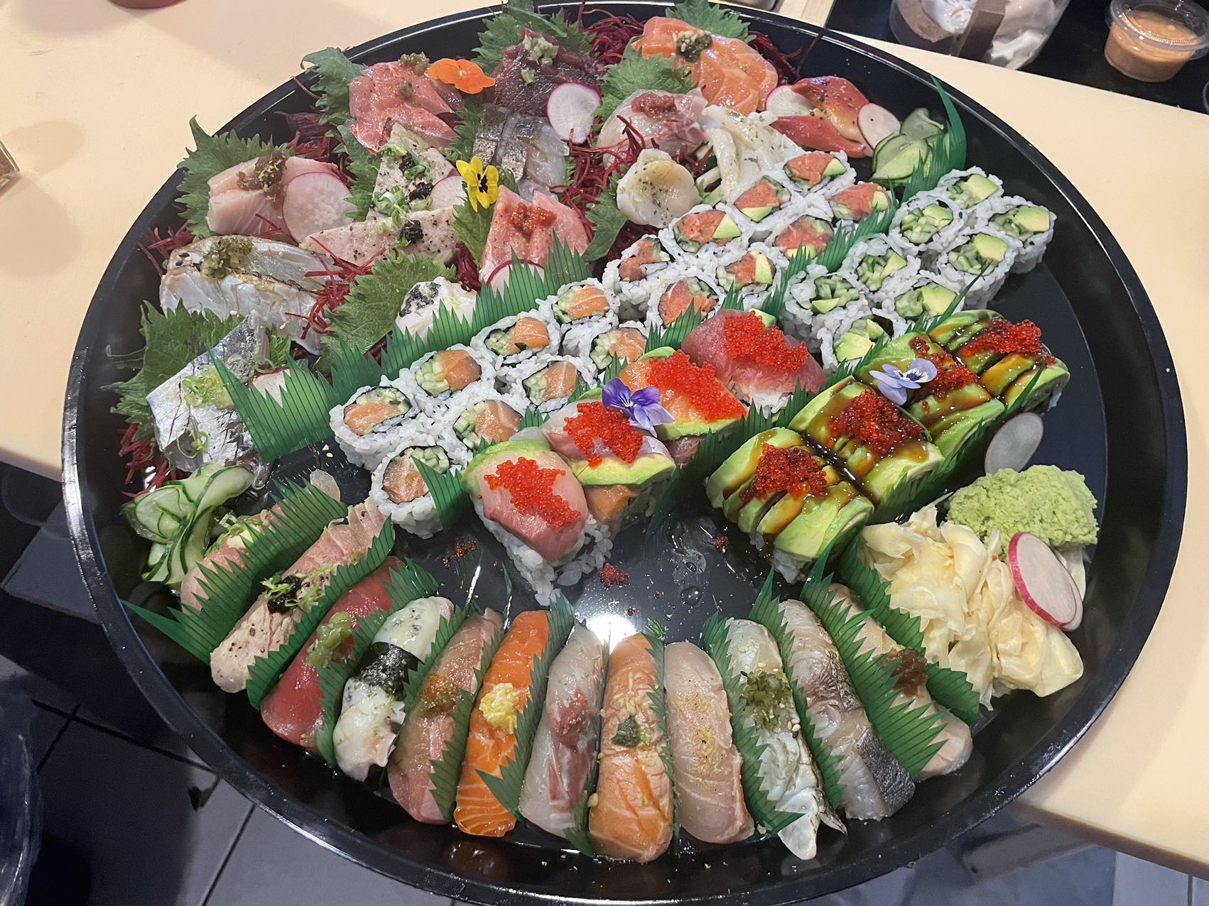 Arranged Food and Objects