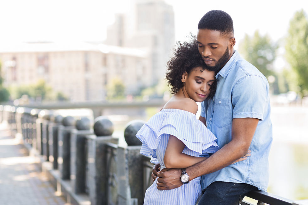 Young couple in love