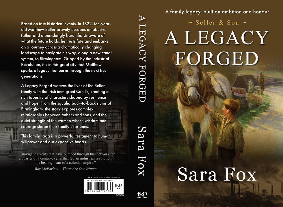 Thumbnail: Old Cover: A Legacy Forged - Paperback. Signed and Embossed