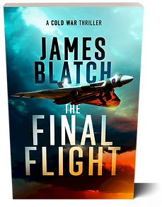 3D Paper back mock up of The Final Flight by Author James Blatch