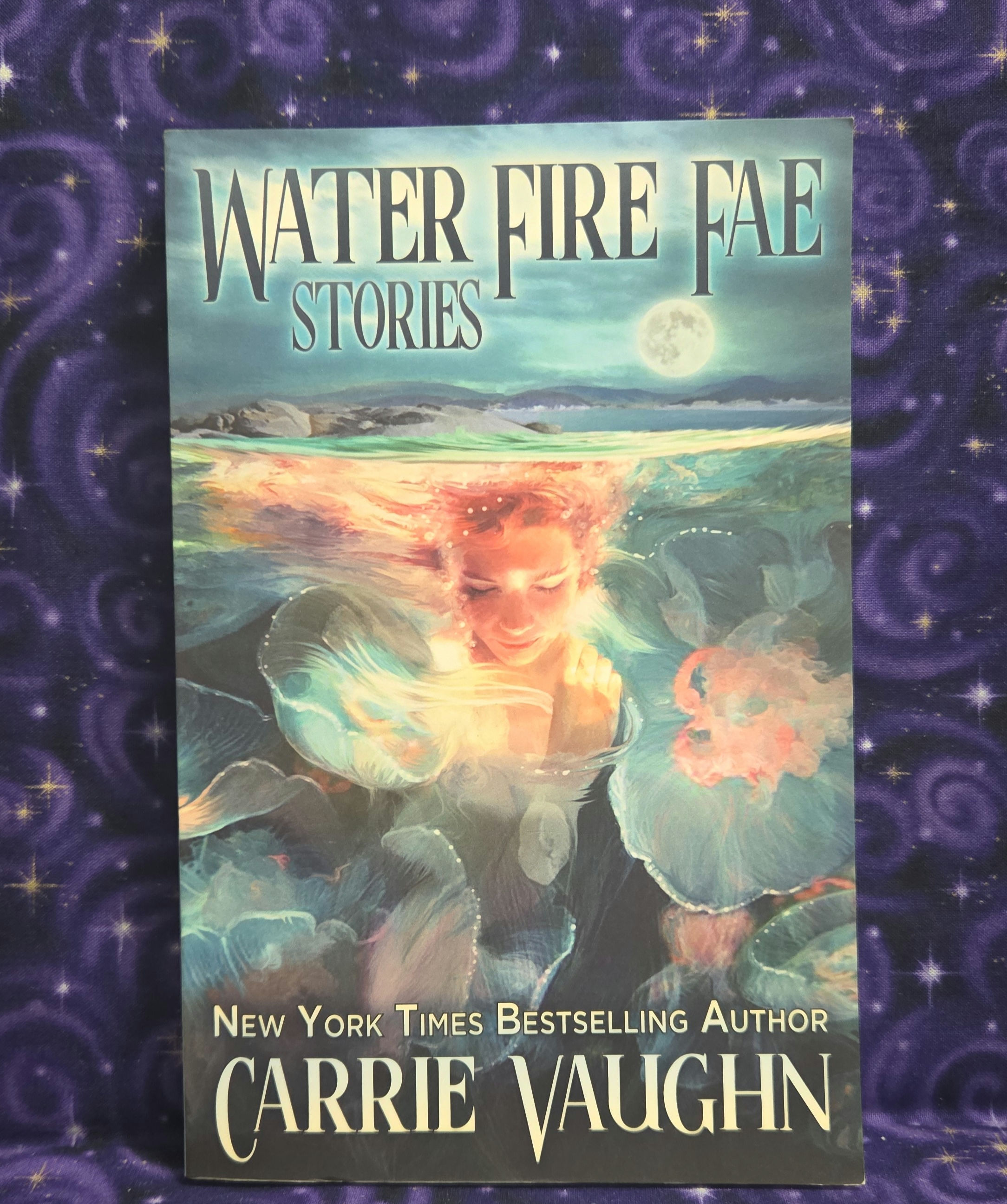 Water Fire Fae Stories by Carrie Vaughn