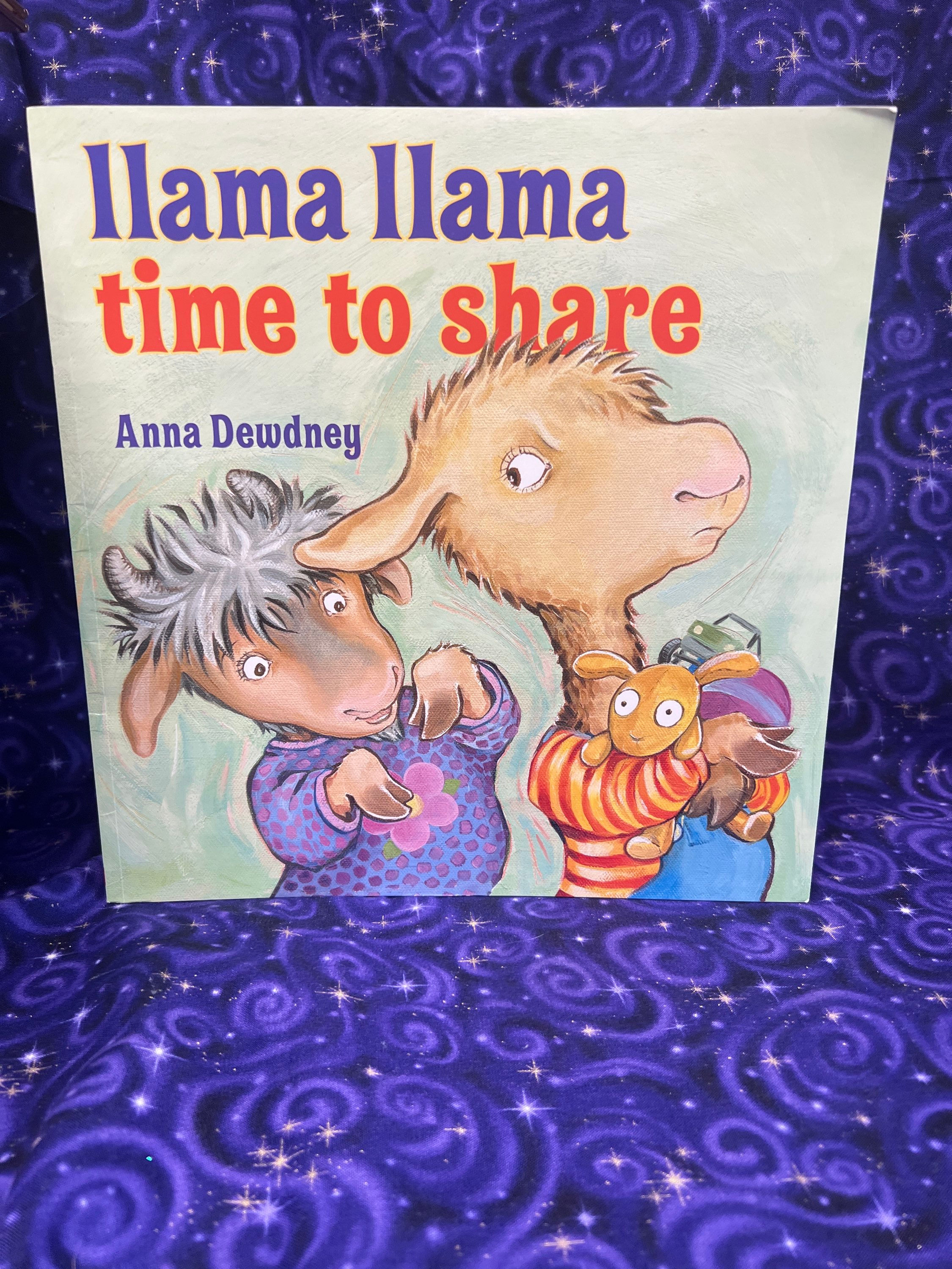 Ilama Ilama Time to Share by Anna Dewdney 