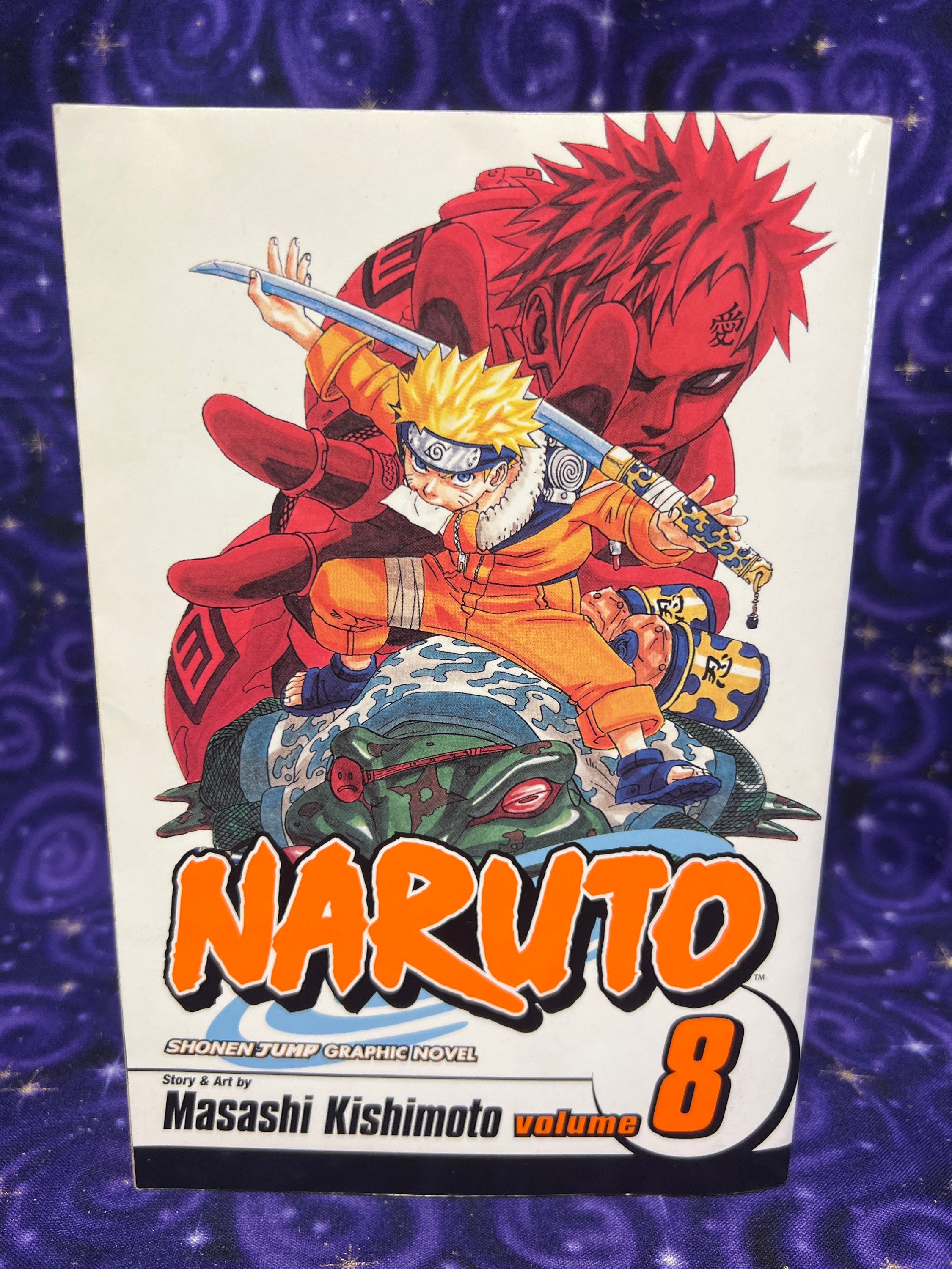 Naruto Volume 8 by Massashi Kishimoto