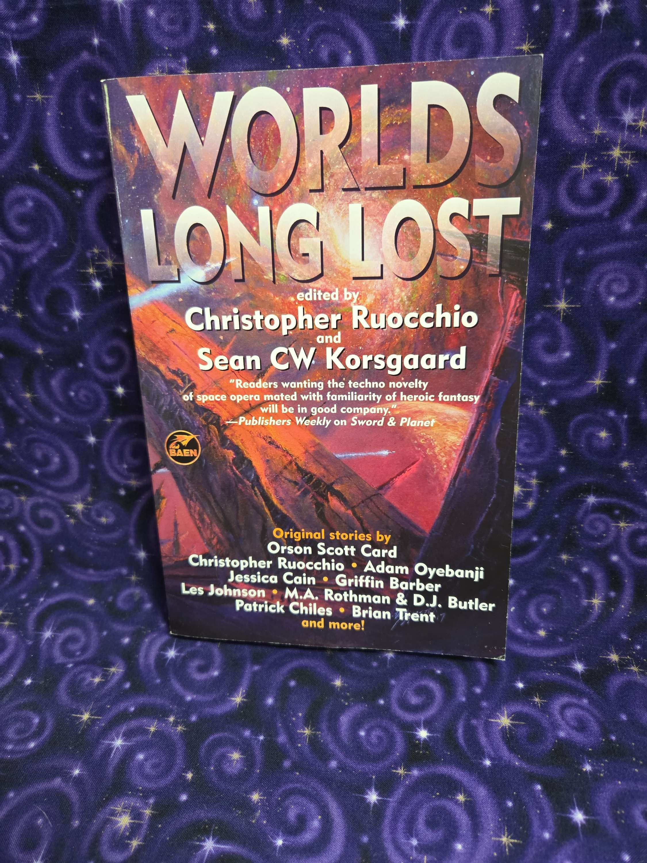 Worlds Long Lost Sci-Fi Anthology edited by Christopher Ruocchio & Sean Korsga