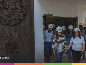 Secretária de Cultura vistoria obras do Vila Velha: “vamos garantir um teatro acessível a todos”