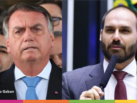 PF indicia Bolsonaro e Eduardo em inquérito sobre sanções dos EUA