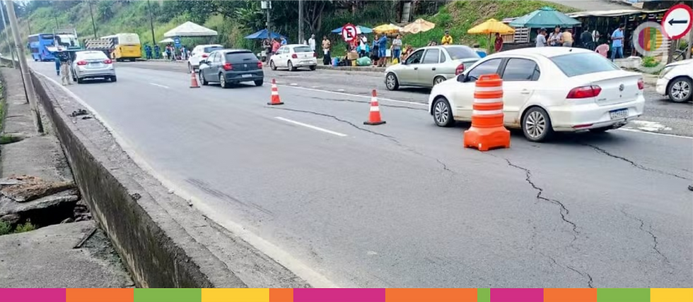 BR-324 tem tráfego liberado no sentido Feira de Santana