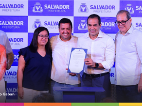 Bruno Reis empossa novos secretários da Semop e Semge e superintendente da Transalvador