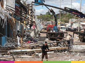 Tornados simultâneos no Sul surpreenderam meteorologistas