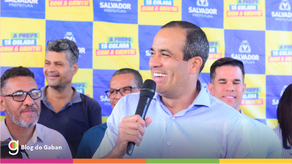 Bruno Reis mantém alta popularidade e é aprovado por 78% da população de Salvador, aponta pesquisa