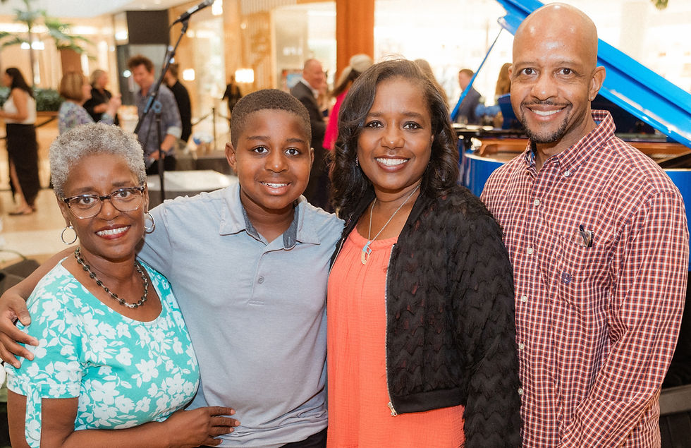 Kommah and family.