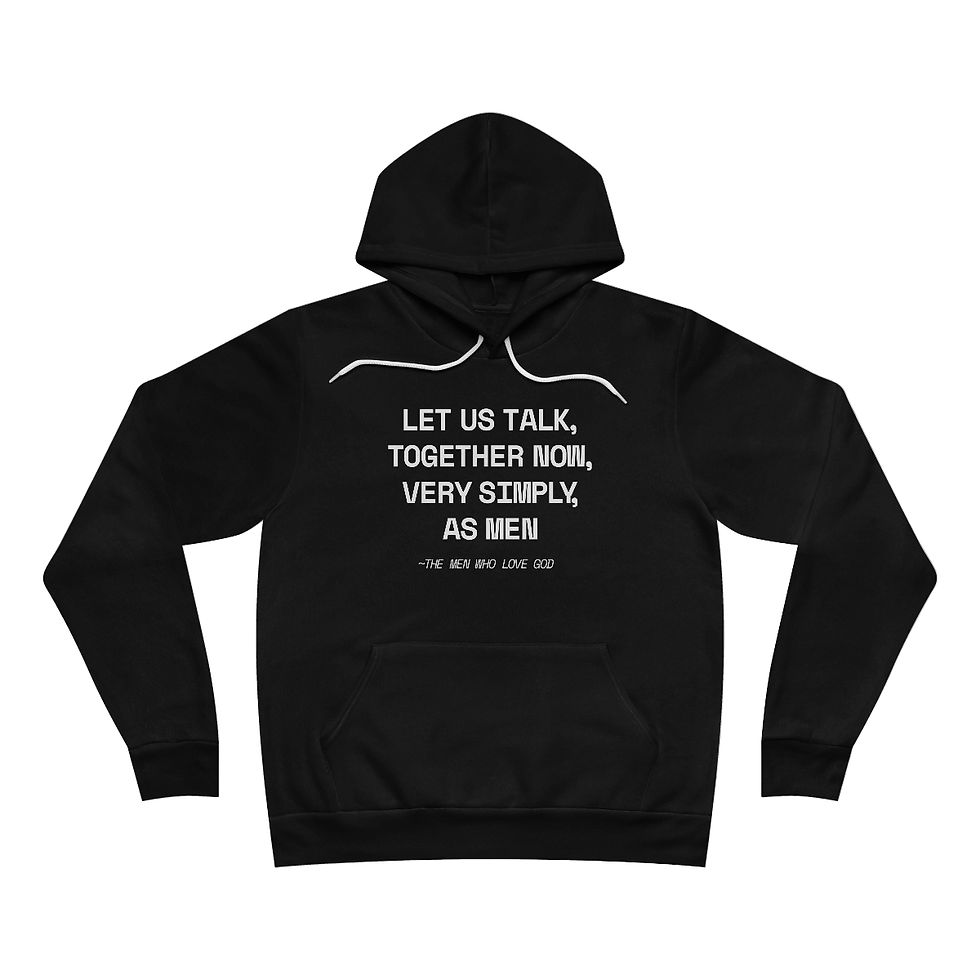 Thumbnail: black-hoody-letstalk-front