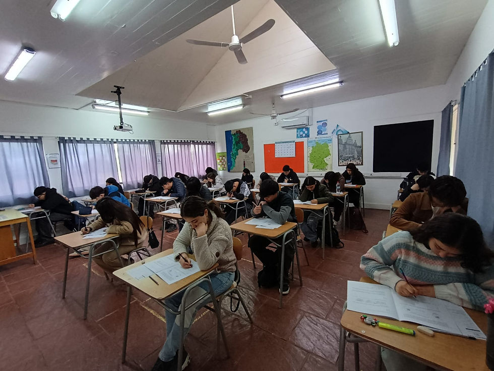Nuestro colegio fue sede de Ensayo PAES 2025