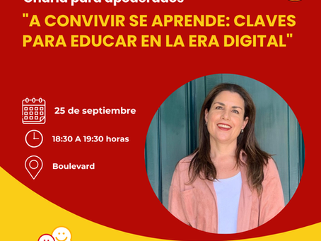 Charla para apoderados: Claves para educar en la era digital