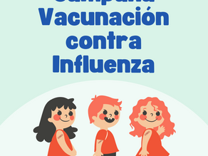 Campaña vacunación escolar Influenza 2024