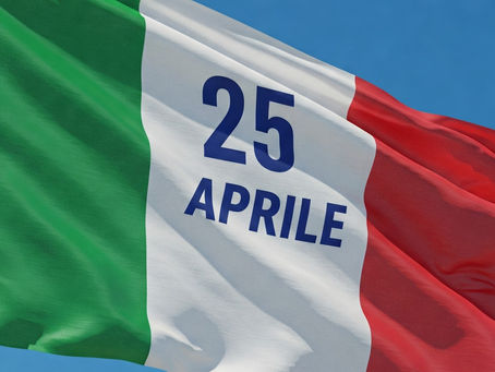 Bandiera dell'italia. 25 aprile