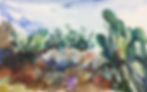 El Charco Watercolor X