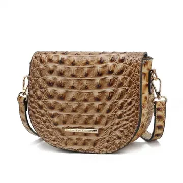 Thumbnail: Mkf Amalia Croc-Embossed Crossbody Fashion Chic Handbag