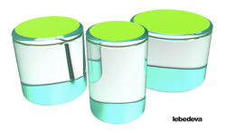 inflatable rubber puffs