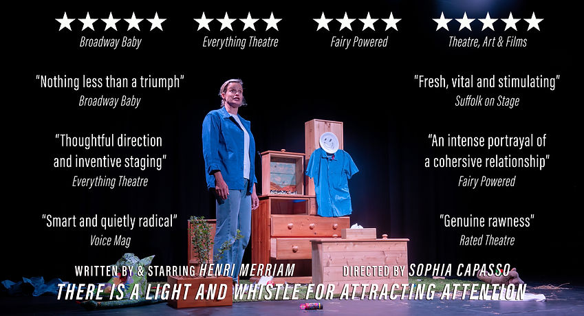 Reviews Sophia Capasso Director, There is a Light and Whistle for Attracting Attention