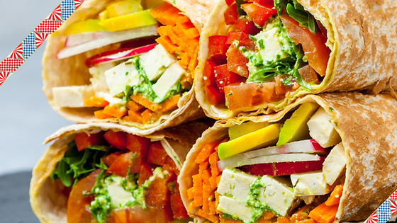 GM - Pirított lazacos wrap
