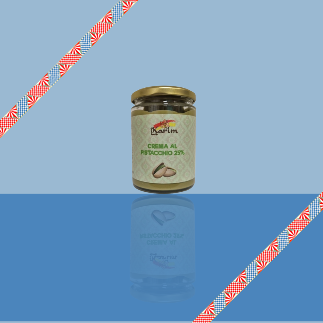 Karim Crema Al pistacchio crunchy 25% -ropogós pisztáciakrém
