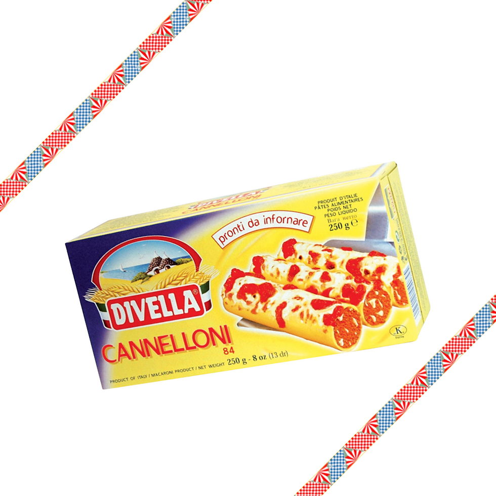 DIVELLA Cannelloni No84 - Vastag csőtészta 250g