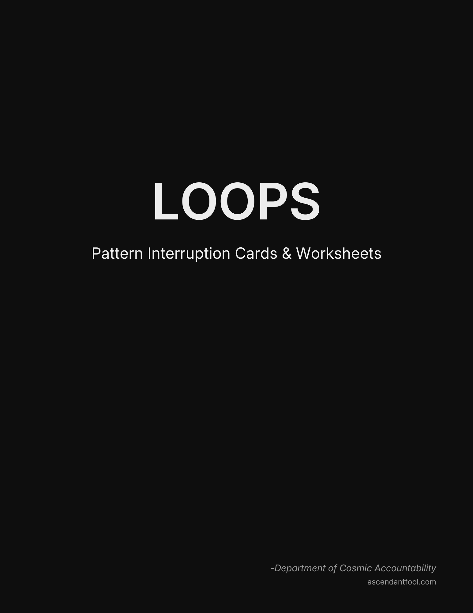 Loops Pack - Foundations