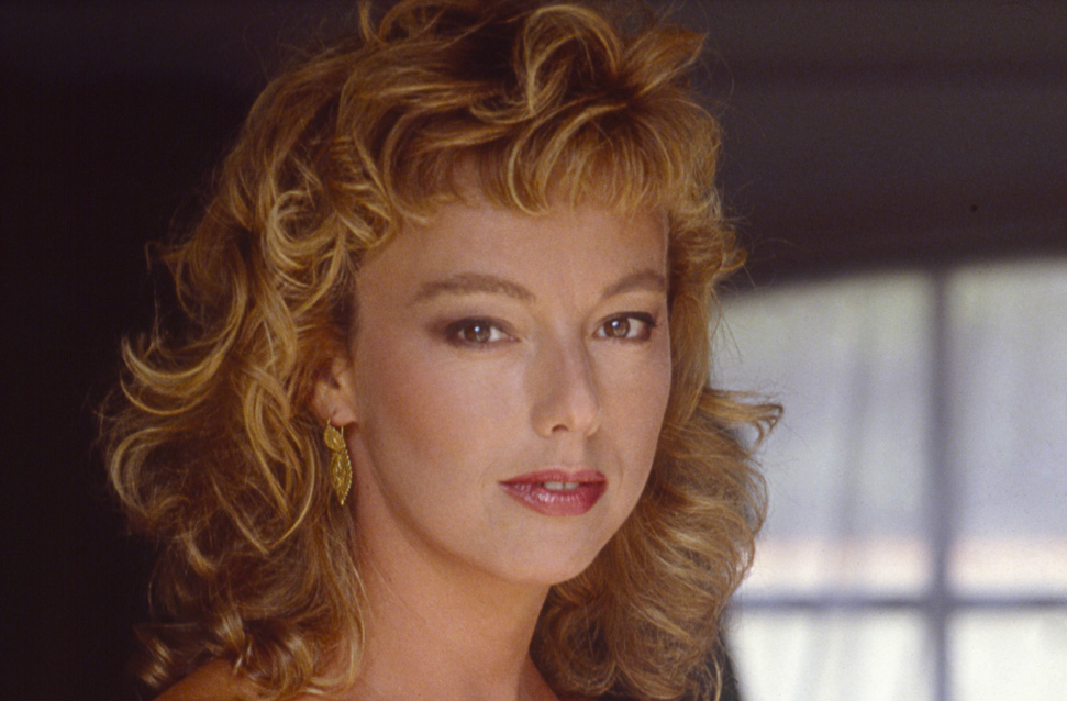 Julie Arnold en vacances à l’île de Ré le 14 août 1988.