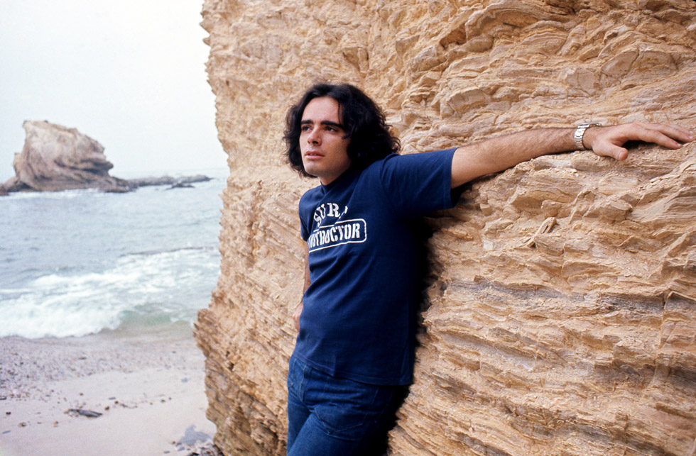 Nicolas Peyrac aux Etats Unis en juillet 1975.