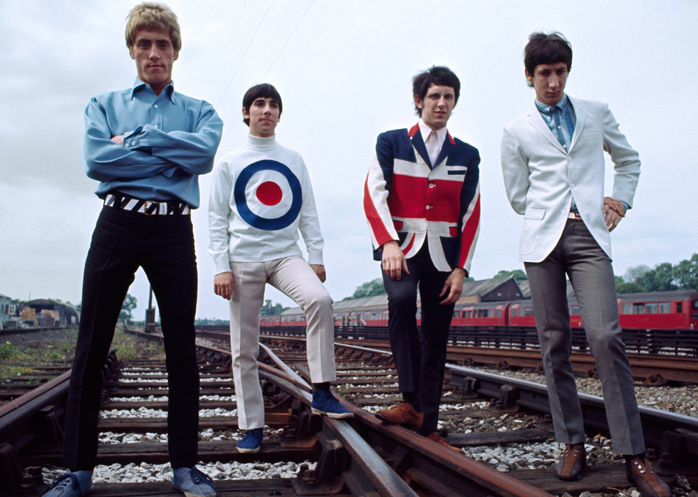 Le groupe The Who à Londres en 1966.
