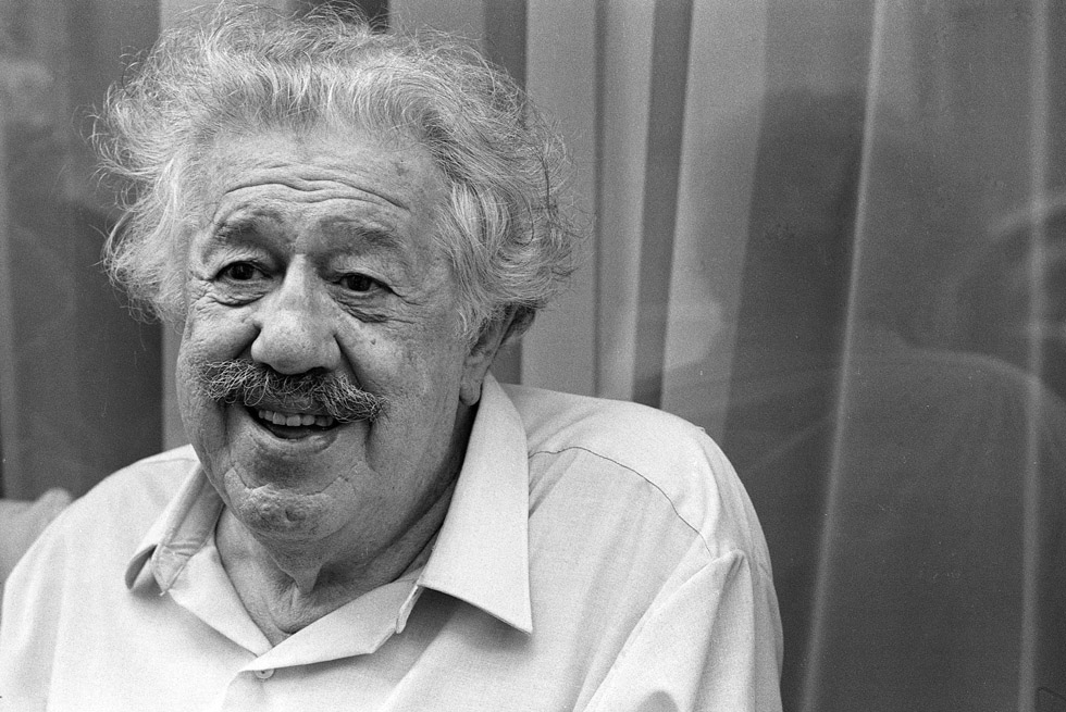 Portrait de Michel Simon en 1970.