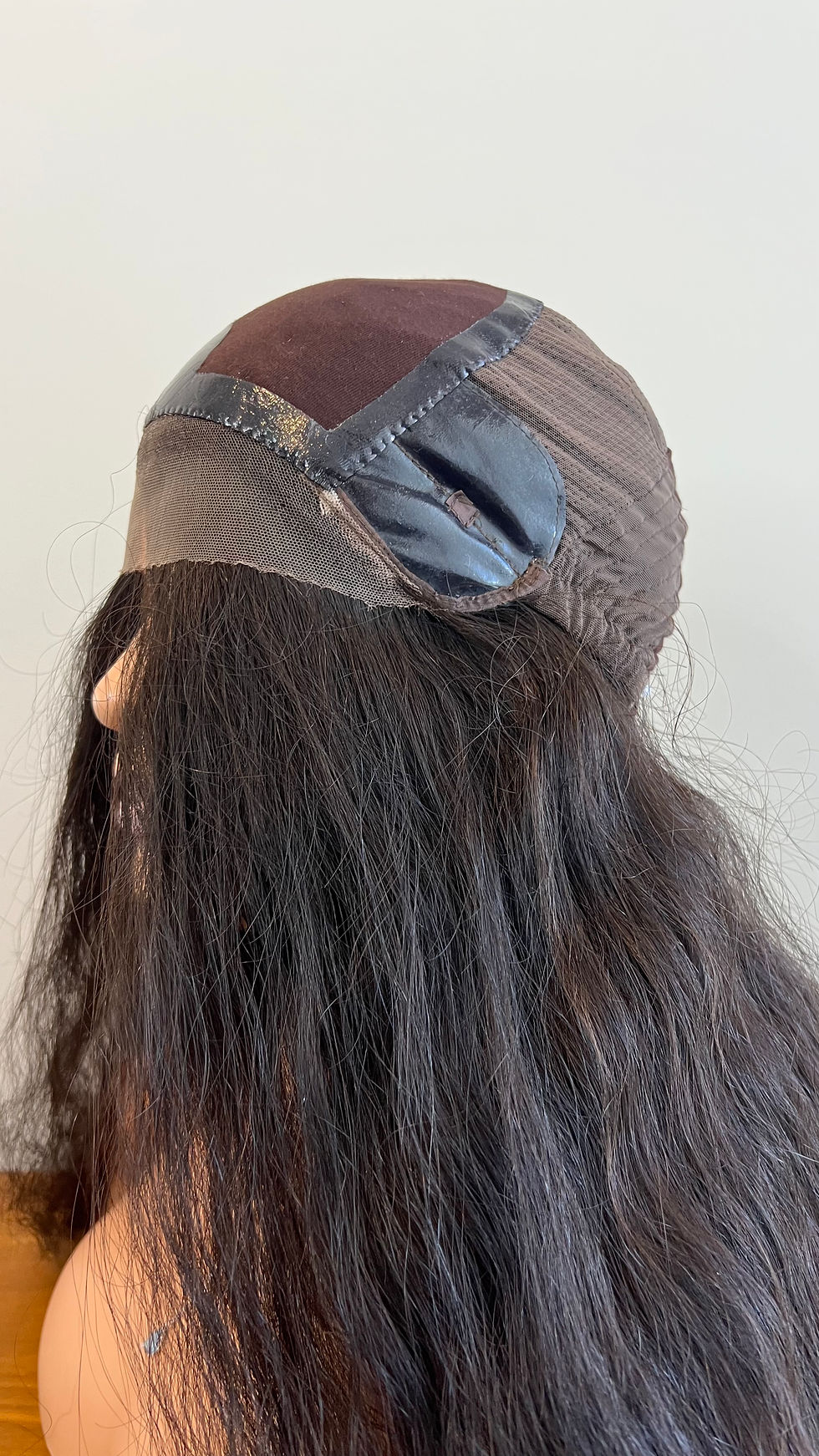 Miniatura: W1200 Mckenna Virgin Wavy European Human Hair Silk Top Wig 23-24”