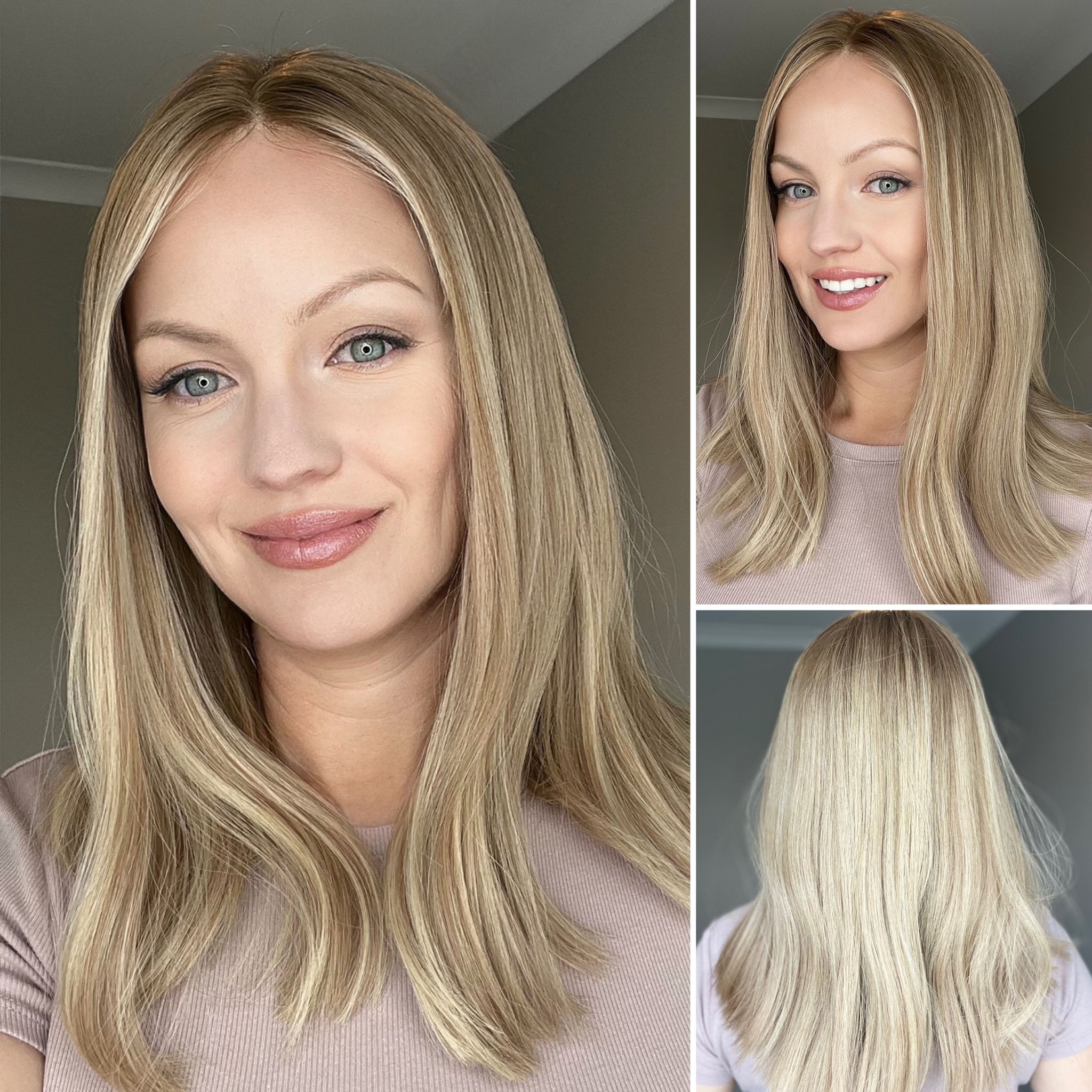 W1188 Mckenna Premium Human Hair Lace Top Wig 19-20”