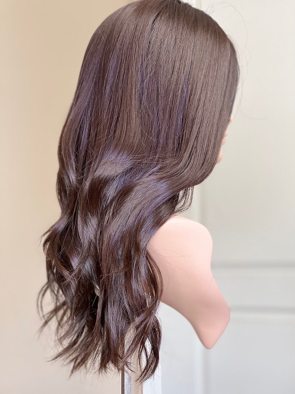 Miniaturebillede: W756 Mckenna Virgin European Human Hair Silk Top Wig 23-24”