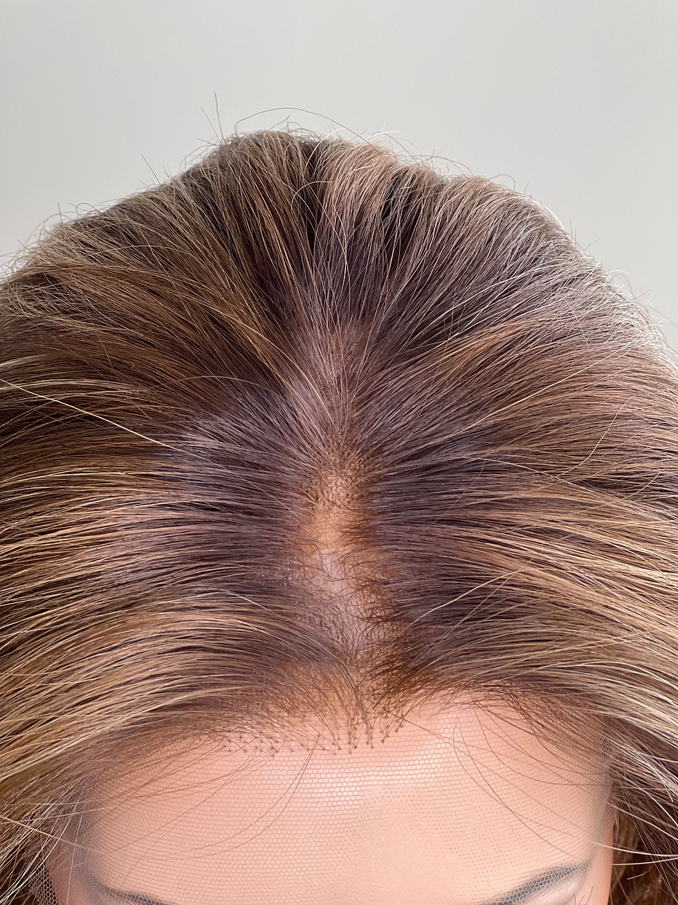 Miniatura: W1235 McKenna Premium Human Hair (All Hand Tied) Wig 13-14”