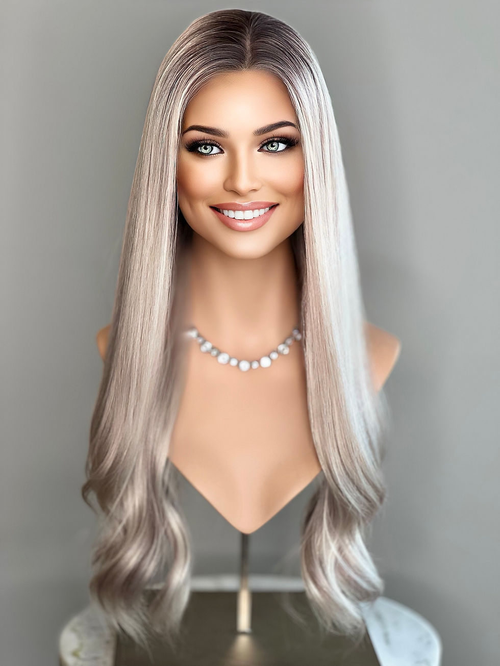 Pikkukuva: W1256 Mckenna Premium Human Hair Lace Top Wig 25-26”