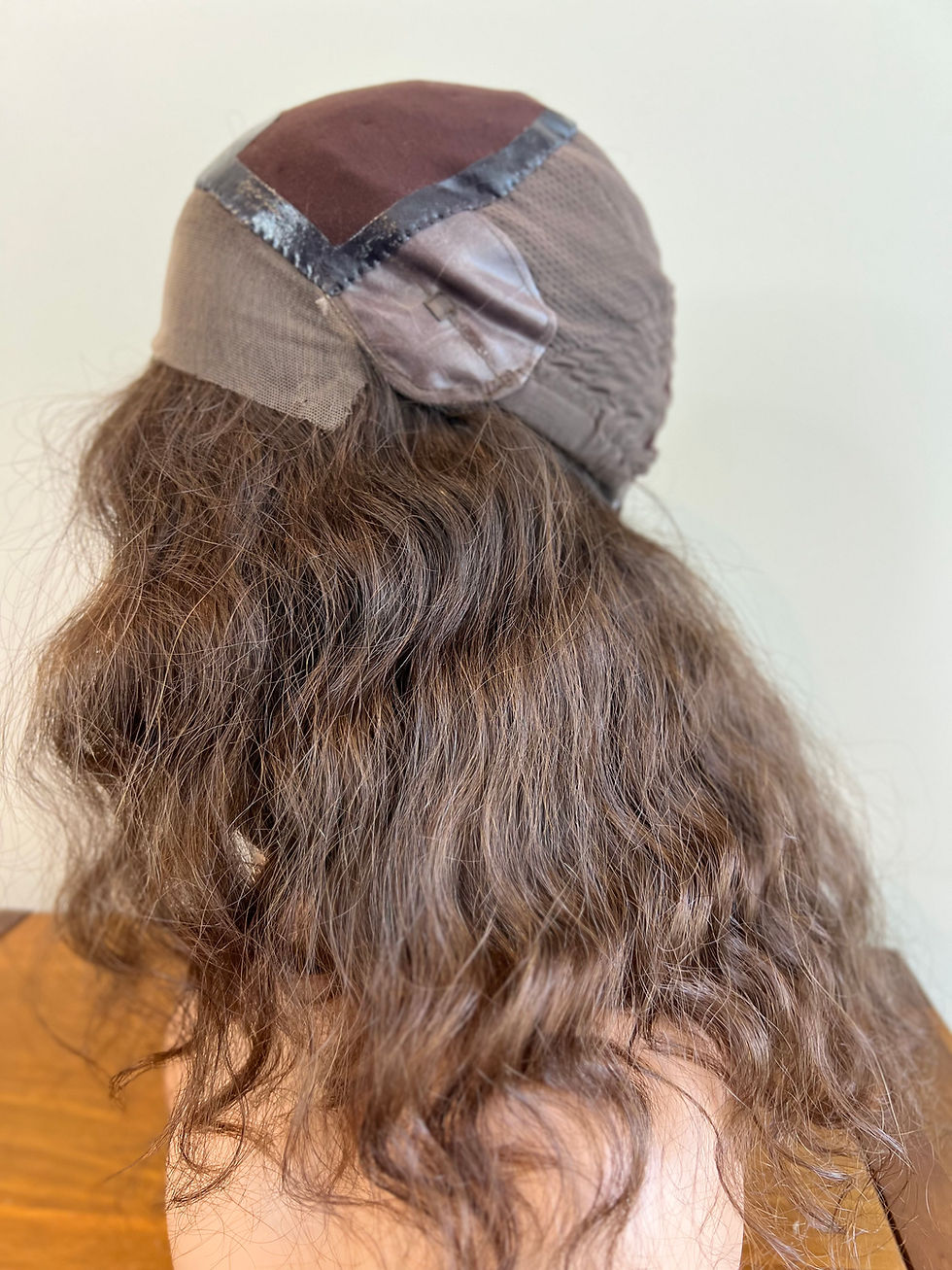 Miniatura:  W1192 Mckenna Virgin Wavy European Human Hair Wig 19-20”